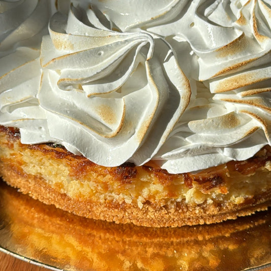 Pastel de limón y merengue